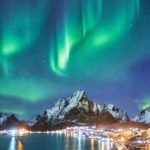 Lofoten islands northern lights